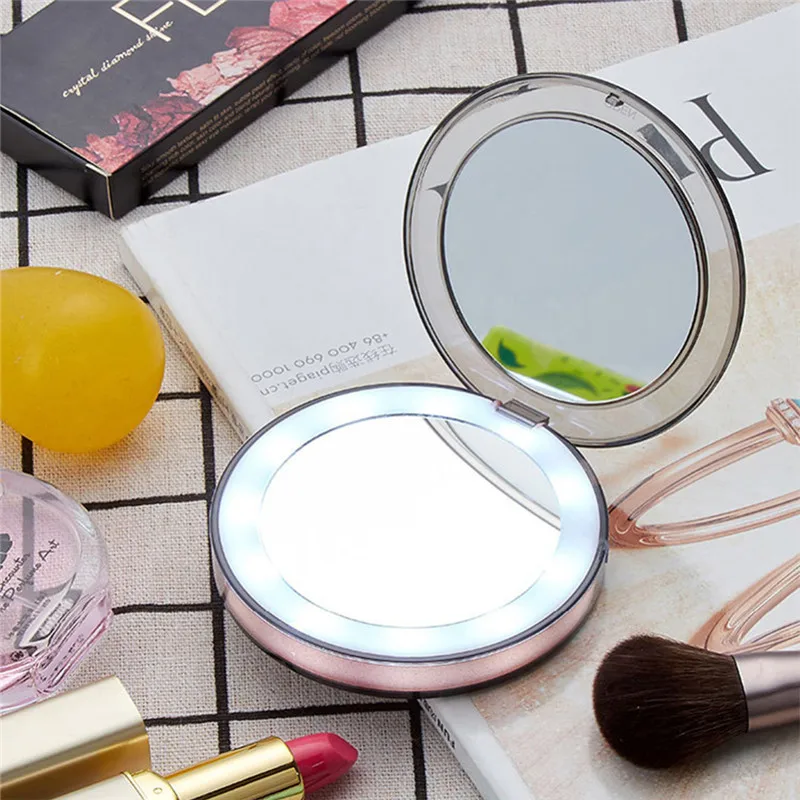 Makeup vanity tables Dresser for bedroom set LED Light Makeup Mirror 3 Times Magnifying Glass Induction Lighting Makeup Mirror