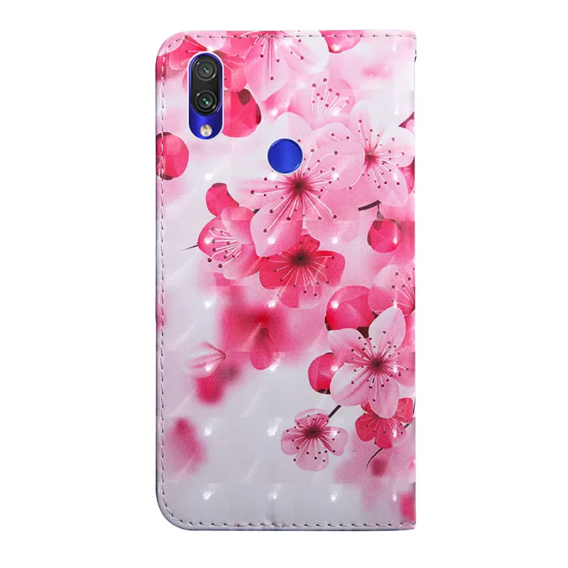Чехол для Redmi 7A Xiaomi 7 чехол с откидной крышкой из кожи 3D милой кошкой и собакой