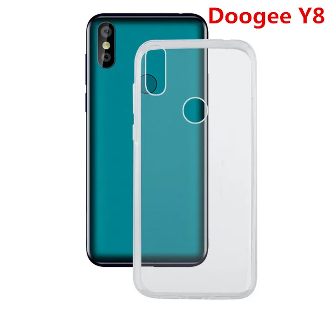 

Soft Silicone Case For Doogee Y8 TPU Back Cover Phone Protective Couqe Capa Funda For Doogee Y8 Back Case Cover