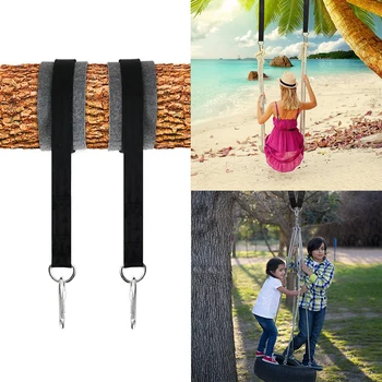 

Tree Swing Hanging Kit Hammock Straps Rope Carabiner 550 KG Load Capacity OutDoor Camping Hiking Swing Chair Hanging Belt