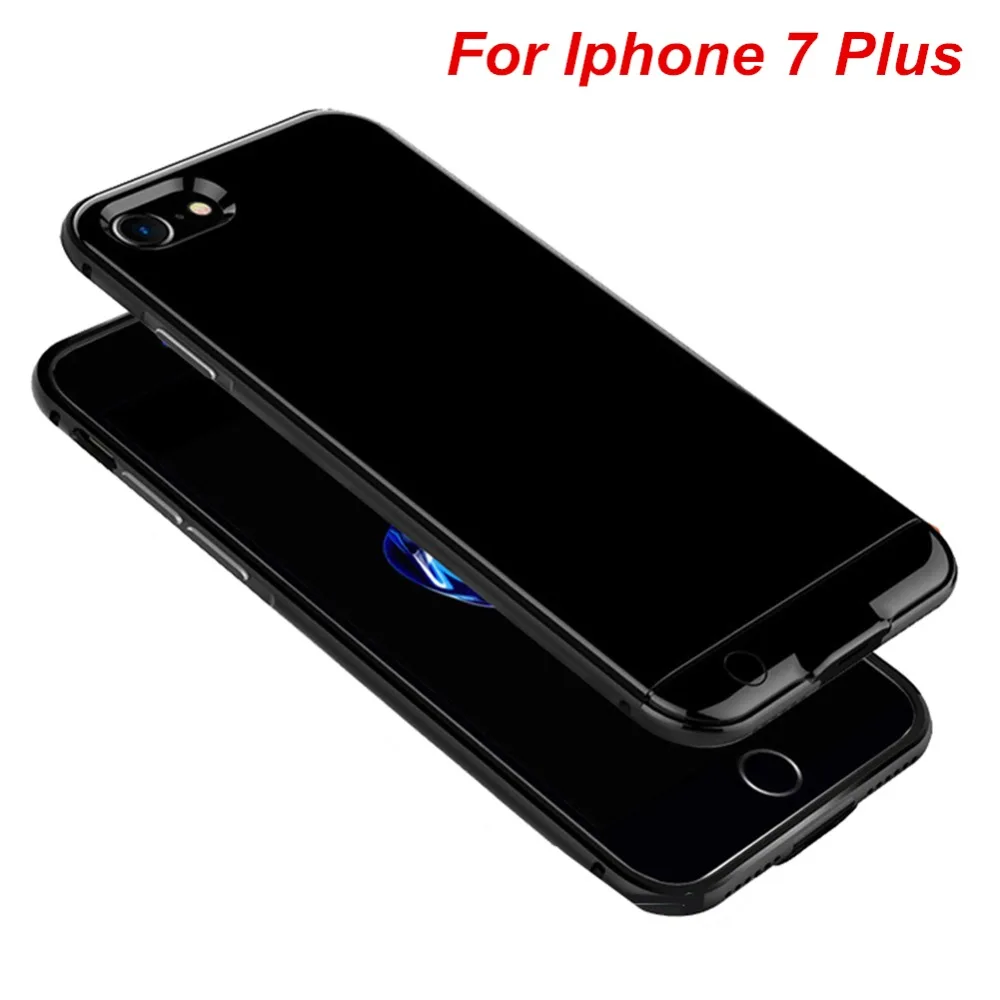 

For iphone 7 Plus Battery case 2018 Metal Shell Power Case Power Bank Charger Cover Smart For iphone 7 Plus Battery Case 7Plus