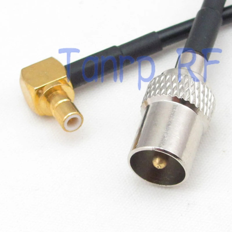 50CM Pigtail coaxial jumper RG174 extension cord cable 20in TV male