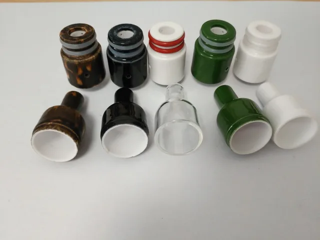 US $7.19 leiqidudu No Wick Wax Vaporizer Ceramic donut Atomizer bowling ceramic atomizer vs dry herb vape pe