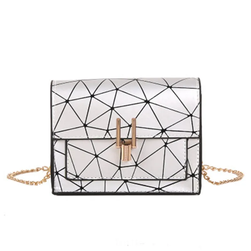 

Luxury Leather Shoulder Bag Korean Style Women Bags Casual Bolsa Feminina Crack Printing Bolson Lady Crossbody Mini Bag