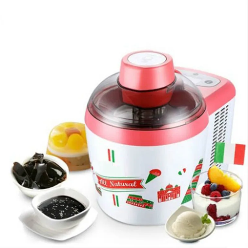 

Household Intelligent Ice Cream Maker Full Automatic Electric Icecream Machine DIY Milkshake Frozen Fruit Dessert 600ML EU