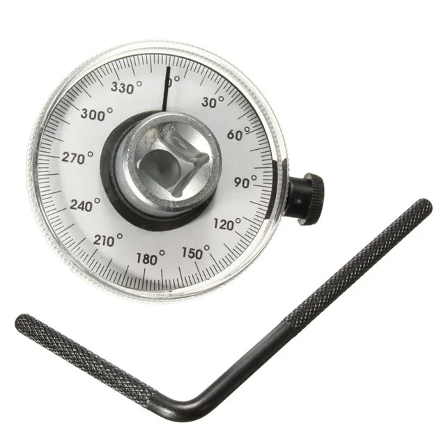 High quality torsion angle gauge tool 1/2 inch 360 degree explosion