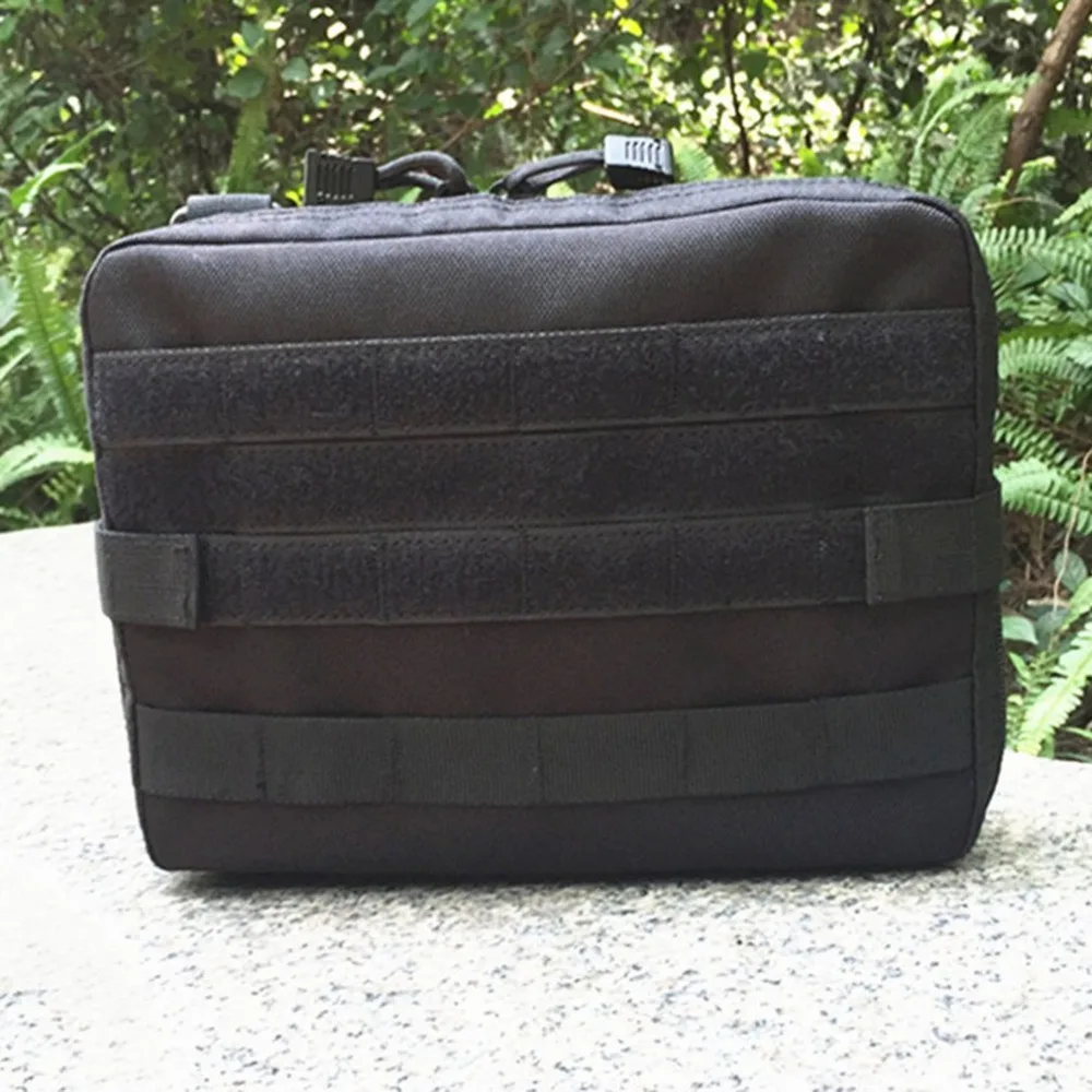 Bolsa táctica impermeable al aire libre pequeña bolsa de soporte de herramientas grande con cremallera Paquete de cintura Molle accesorio bolsa para Camping senderismo Bolsa táctica impermeable al aire libre pequeña bolsa de soporte de herramientas grande con cremallera Paquete de cintura Molle accesorio bolsa para Camping senderismo