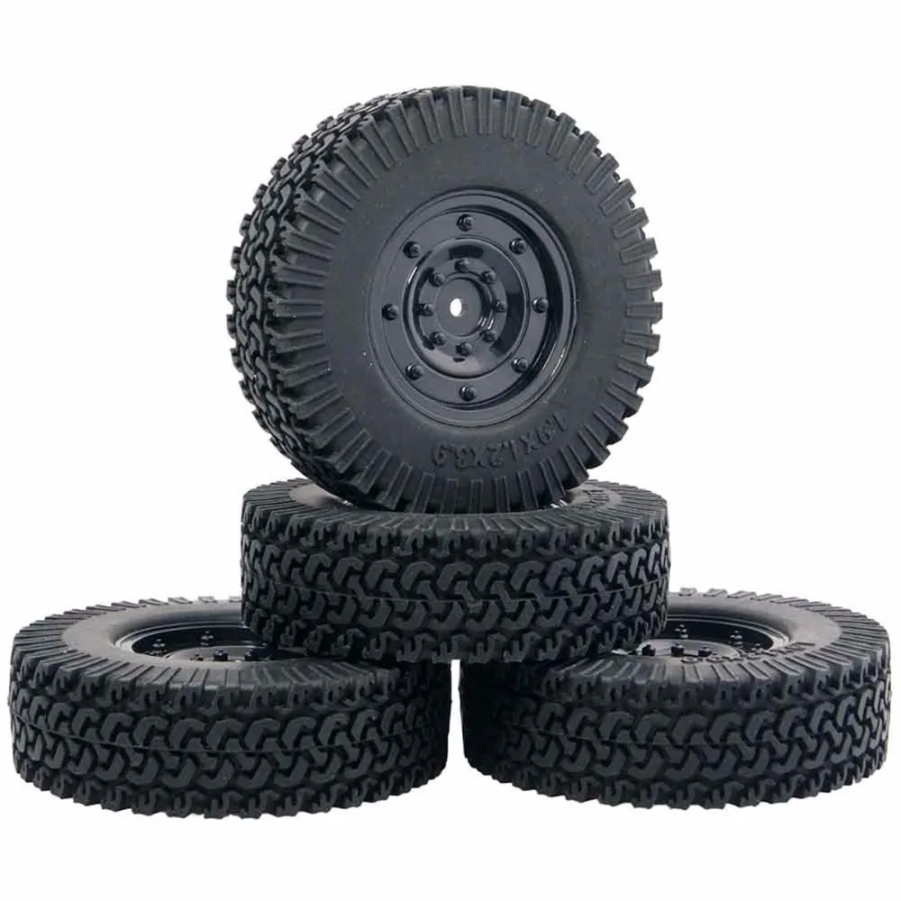 Резиновые шины 1:10 rc rock crawler 1 9 дюйма/колеса и для Axial SCX10 II AX90046 D90 TRX4 (4 шт.) tamiya D98mm |