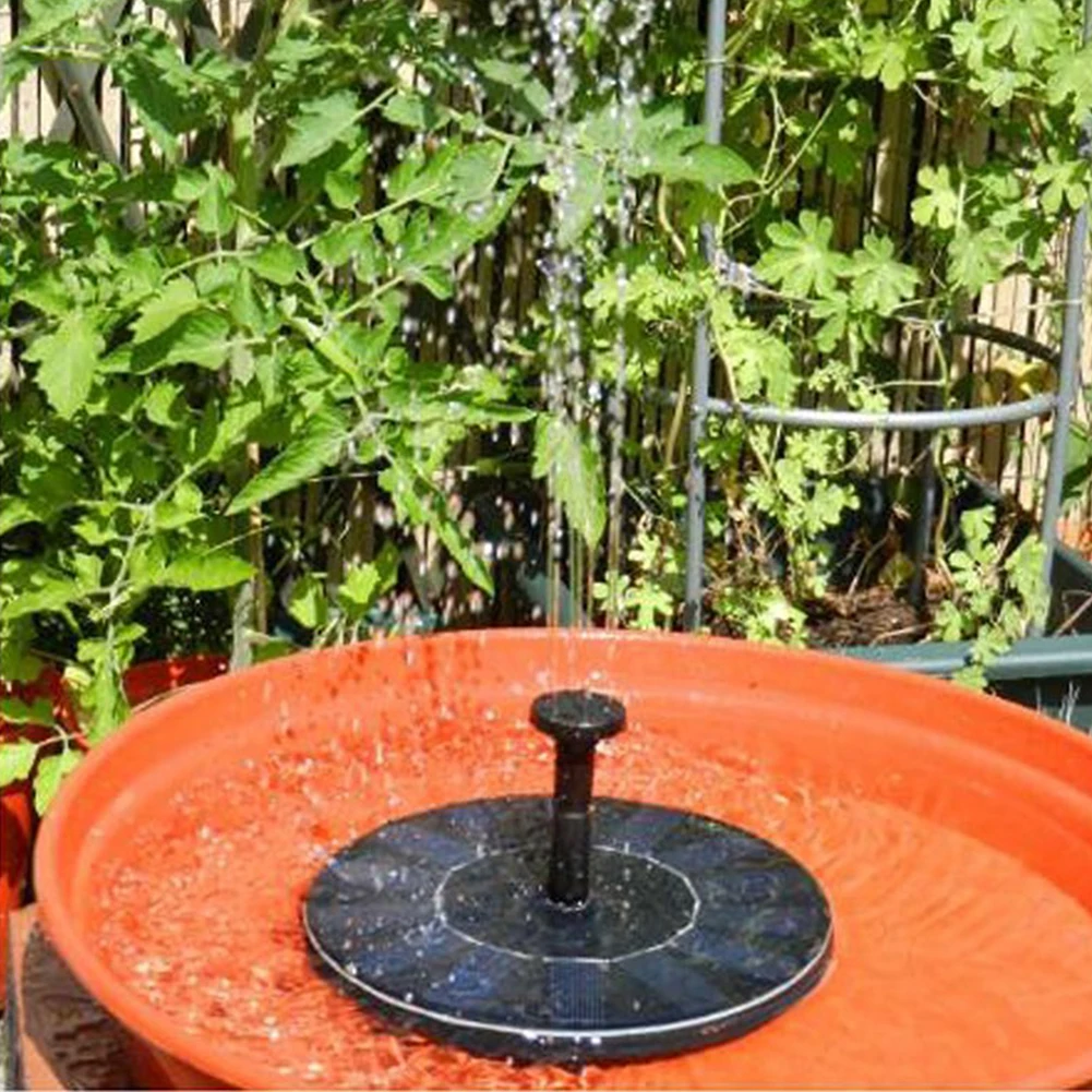 Солнечная Вода плавающей насос фонтан 200L/ч солнечного сада фонтан искусственный открытый фонтан 7 В/1,4 Вт насос на солнечной энергии
