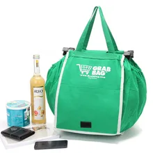 Экологичный большой емкости Клип В корзину сумки для покупок складной пакет портативный многоразовый ужин рынок большой магазин сумка для переноски