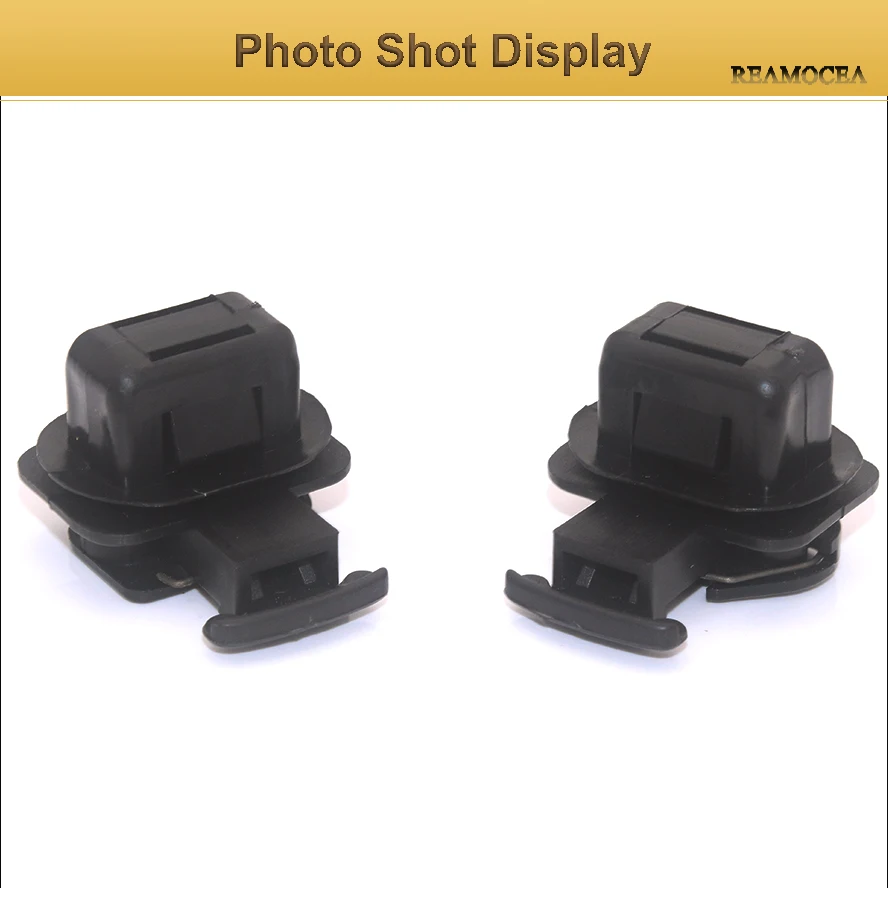 Reamocea 82137-SDA-003 2Pcs Black Car Rear Seat Cushion Pad Clip For Acura TSX TL Honda Insight Accord 2010 2011 2012 (11)