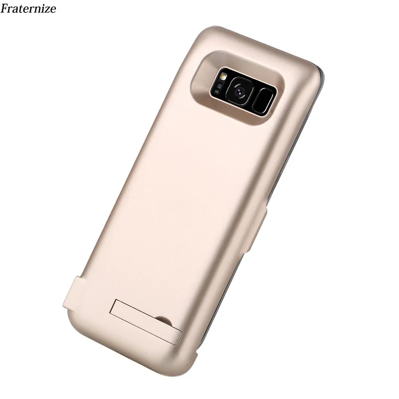 6500 мАч запасной внешний аккумулятор чехол для samsung Galaxy S8 Plus зарядный зарядное