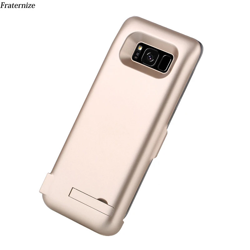 Batería Externa de respaldo de 6500mAh funda para samsung Galaxy S8 Plus, carcasa de carga externa S8, carcasa del soporte del cargador de de cargadores de - AliExpress
