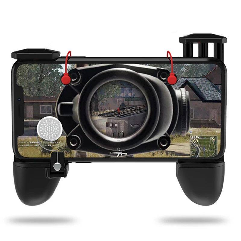  Phone Gamepad Trigger Fire Button Sensitive Shoot and Aim Keys L1/R1 Shooter Joystick for PUBG//Rul