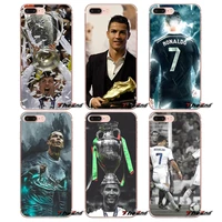 Cristiano Ronaldo CR7 Sepakbola Lembut TPU Kasus Untuk Samsung Galaxy J1 J2 J3 J5 J7 A3 A5 A7 2015 2016 2017 J530 J730 Fundas Coque