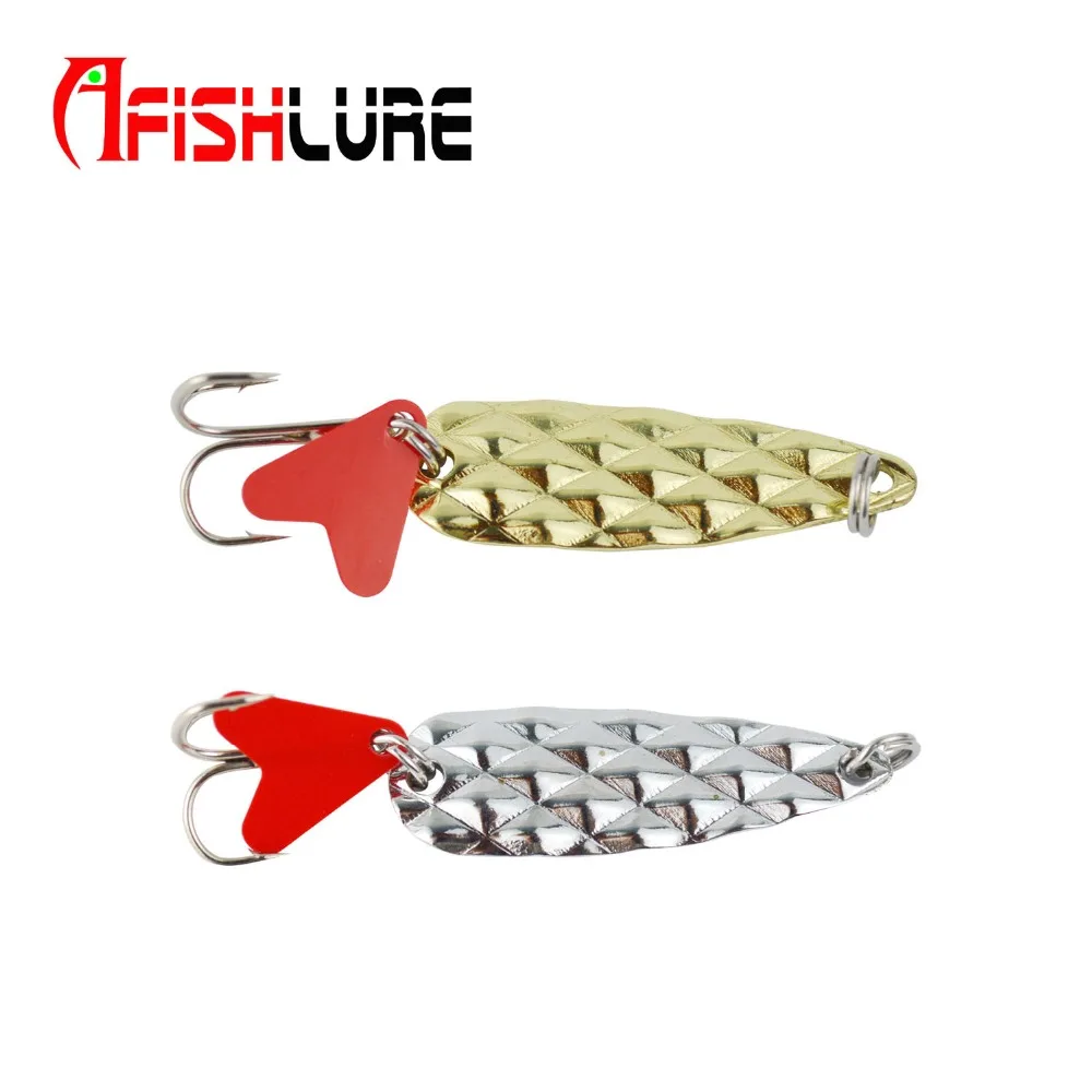  2 Pcs Fishing Baits 6g Fishing Bait Lure Metal Spinner Artificial Swim Bait Hard Bait For Sea Fishi