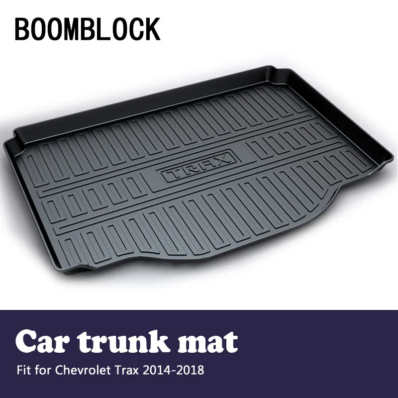 

Auto Car Cargo Liner rear trunk mat For Chevrolet Trax 2018 2017 2016 2015-2014 Luggage Tray Anti Slip Floor Mat Accessories