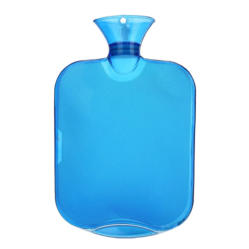 Толстый мешок для воды бутылка прозрачная 2000 мл грелка высокой плотности ПВХ взрывозащищенный грелка для рук