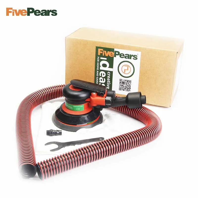  Fivepears low noise Air Random Orbital Sander lightweight Machine 5 Inch Circle Round Pad air Sande
