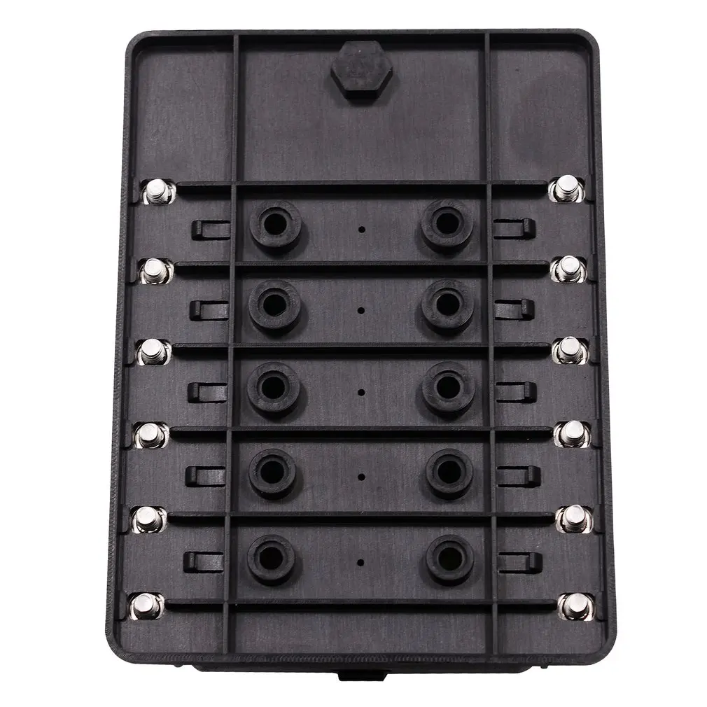 

Car Modification 1 Input And 12 Output Fuse Box With Led Indicator Base Insert Type Screw Terminal Block Set 12-30v
