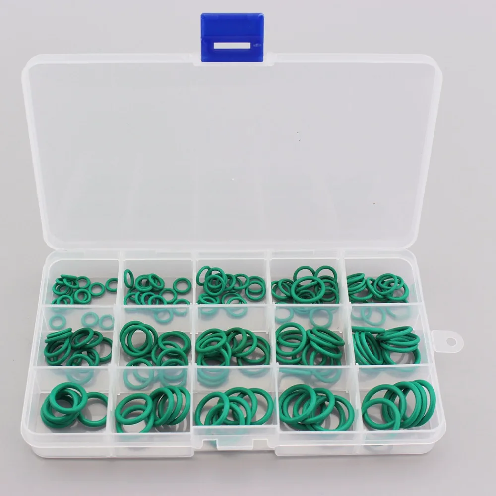 150 шт. = 1 коробка PCP Пейнтбол прочный разъем фторо резиновые уплотнительные кольца зеленая прокладка замена уплотнения Уплотнительные