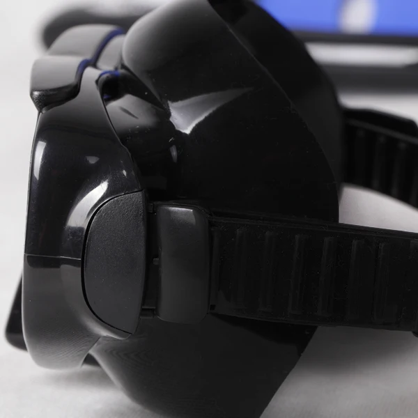 Deepgear الترا انخفاض حجم الشحن الغوص spearfishing قناع قناع أسود السيليكون قصر نظر عدسة الغوص قناع للكبار الغواصين