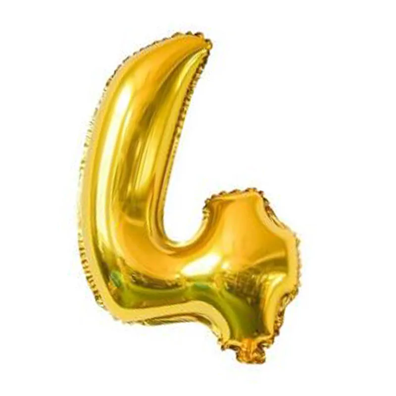 40 дюймов большое количество воздушных шаров фигурки фольги баллон из гелий летающие воздушные шары для дня рождения украшения игрушка для детей и взрослых globos S6XN - Цвет: Gold 4