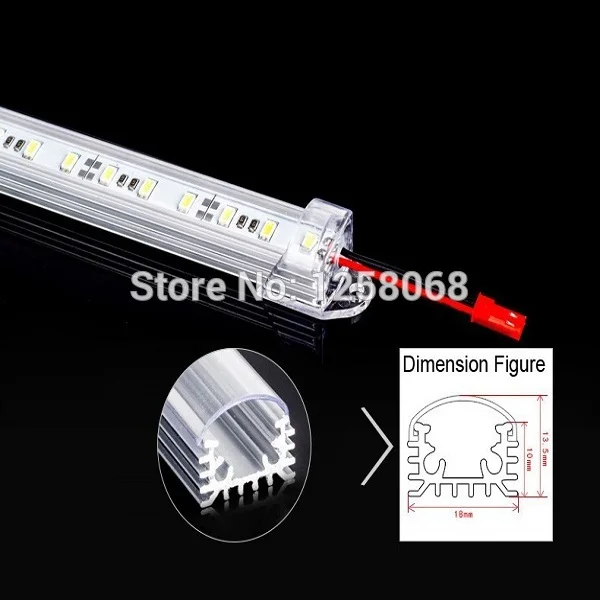 Fanlive 24 В или 12 В 10 м светодиодный кухонный светильник 5730 100 см DC12V 72 светодиодный s, светодиодный светильник для аквариума