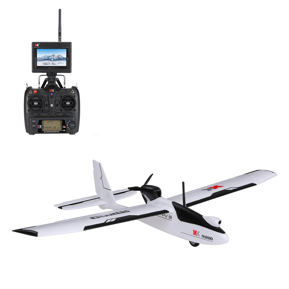 WLtoys XK A1200 3D 6G бесщеточный двигатель самолета с фиксированным крылом 5 8G FPV 2 4G 6CH S FHSS