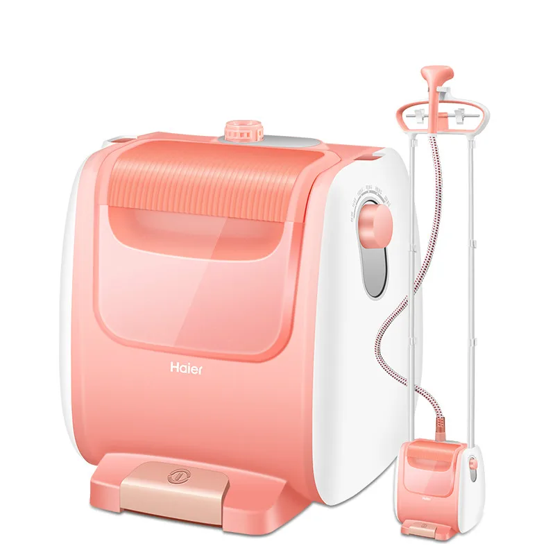 

Famous Brand Pink Stand Garment Steamer with Adjustable Height Hanger Ironing Machine Vertical Electric Iron Steam Plancha Vapor