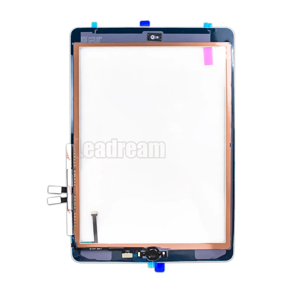 Home Button Replacement for iPad 6 2018 Touch Screen Digitizer A1893 A1954 Black