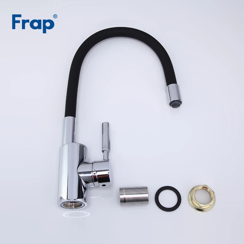  Frap New Arrival 7-color Silica Gel Nose Any Direction Rotation Kitchen Faucet Cold and Hot Water M - 32793751081