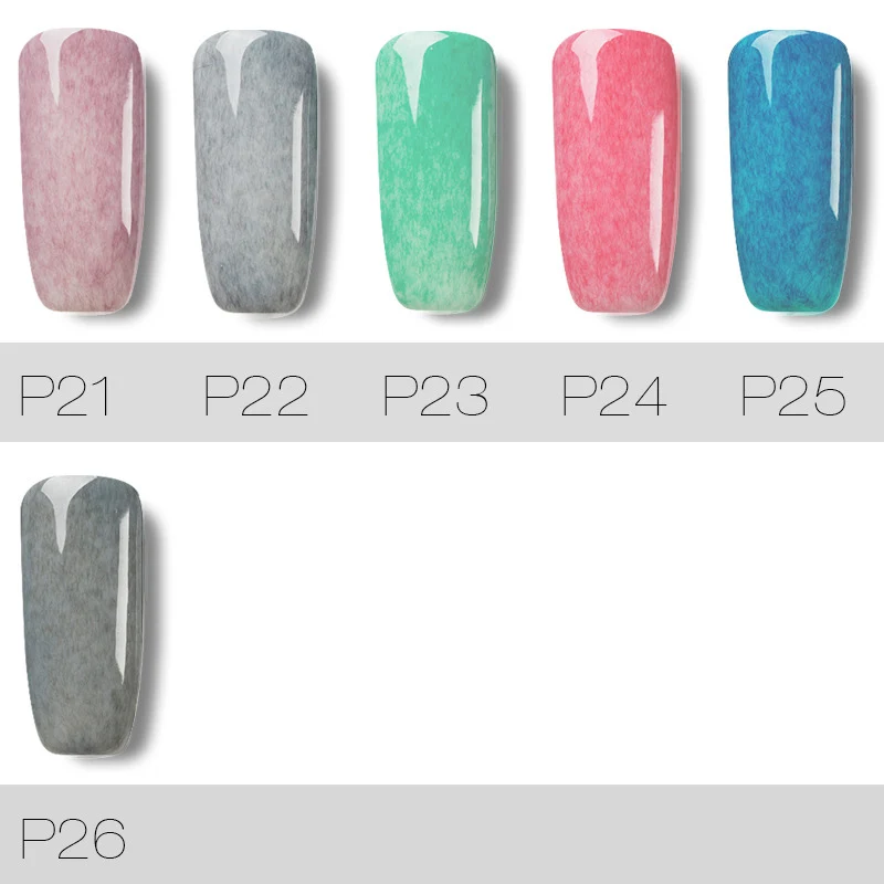 

Hot Sale 10ml Pearl UV Nail Gel Polish Pure Color UV Soak Off LED Professional Polish Long Lasting Gel