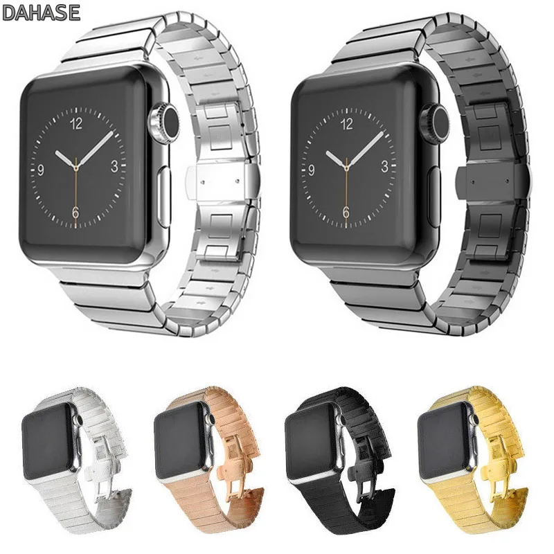 316L Stainless Steel Strap for Apple Watch Band 40mm 44mm 38mm 42mm