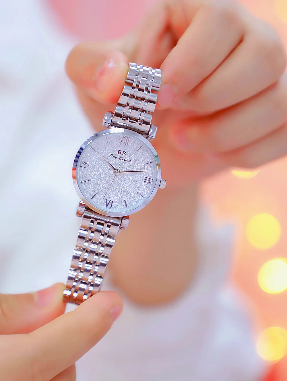 Новый Лидер продаж римские цифровые часы со стразами высокого класса цепи циферблат на заказ сплошной стальной ремень женские часы Мода и