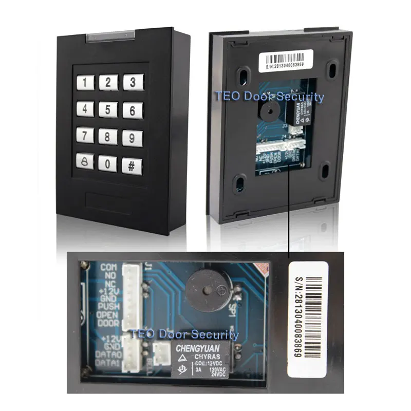 Клавиатура двери контроля доступа RFID карты 1000 пользователей Система доступа двери аксессуары производитель цифровой клавиатуры входные ворота