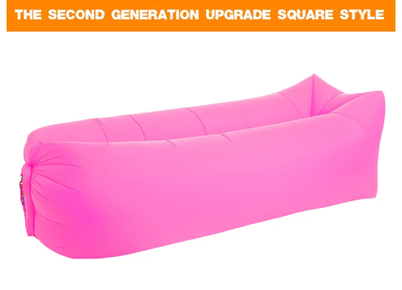 Bolsa de Dormir Bolsa de Preguiçoso Espreguiçadeira ao ar Sofá de ar Livre Camping Piquenique à Prova d' Água Praia Inflável Cama Beanbolsa Lounge Cadeira Almofada Laybolsa 8 Sacos de dormir