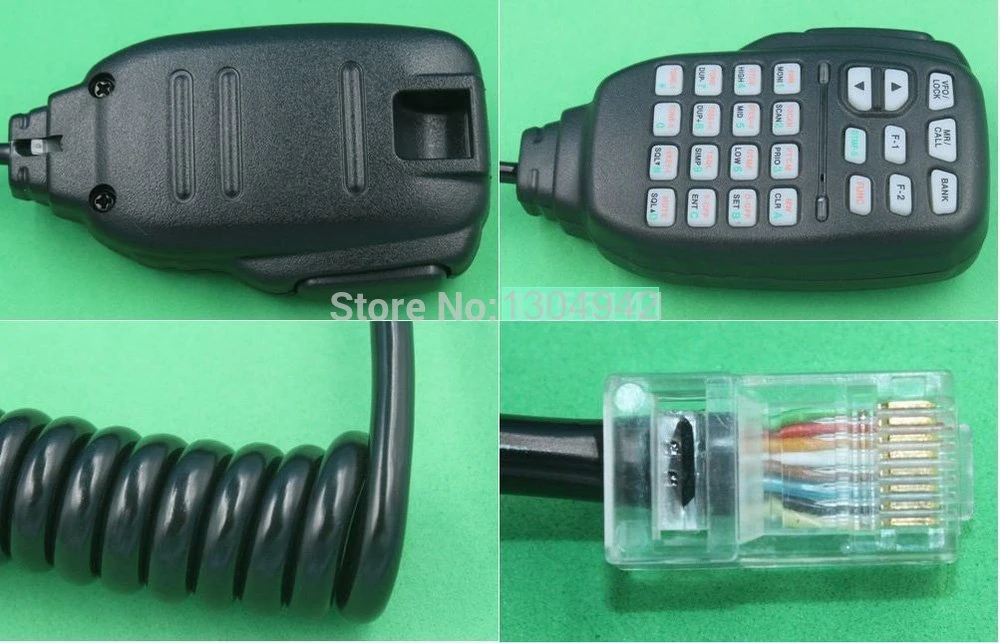 8 шт портативный динамик/Микрофон Mic HM-133V для icom-радио IC-2200H IC-V8000