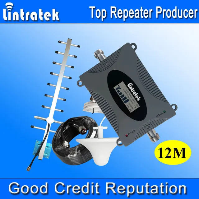 Lintratek 4G LTE Repeater 1800MHz Band 3 Cell Phone