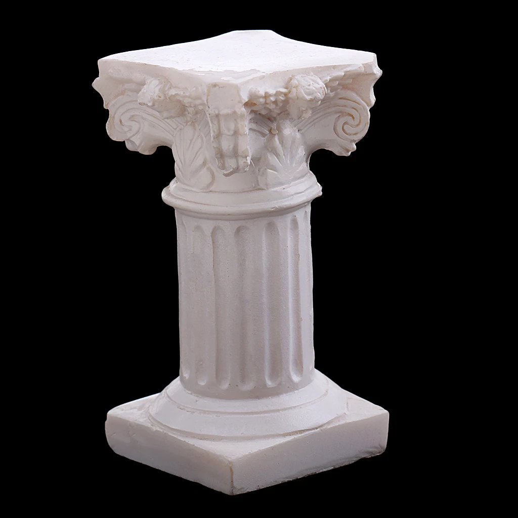 

Marbel Pillar Roman Column Mini Model in Miniature Resin Craft Micro Landscape Ornament Decoration