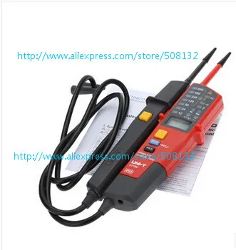 

UNI-T UT18C Multi-function Voltage Tester Pen Voltimetro With LED Indication Date Hold RCD Test UT-18C