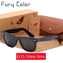 Солнцезащитные очки со стеклянными линзами в стиле ретро, женские и мужские ацетатные солнцезащитные очки 2140, роскошные брендовые дизайнерские очки с заклепками, элегантные женские квадратные очки