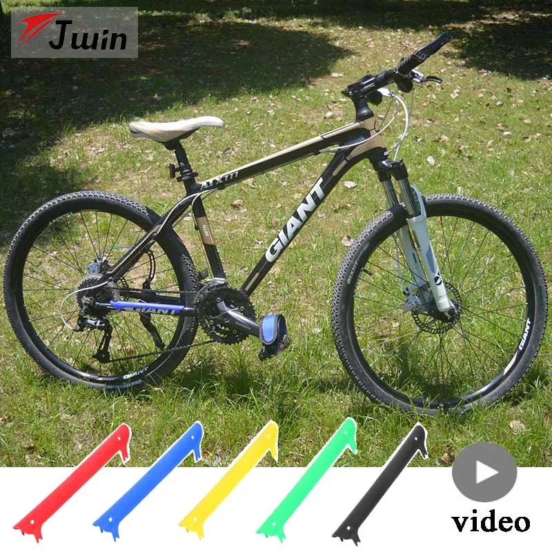 

Cycling Rear Fork Guard Cover Bicycle Chain Guard Plastic Cover Bike Accessories Chain Protection Bike Frame Chainstay Protector