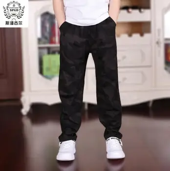 

Camouflage Pants Kids Boys Pants Cotton Long Teenage Boys Clothing Camo Pants Kids Trousers 2017 Big Size 4 6 8 10 12 14 16 Year