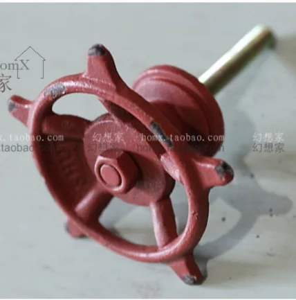 

2pcs/lot 52x60mm Mediterranean rudder creative furniture style retro drawer cabinet handle