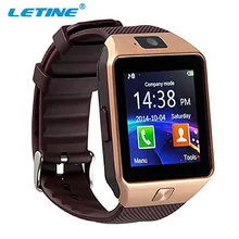 LETINE DZ09 DZ 09 Smartwatch GT 08 Smart Watch 2017 Men Wrist Watch with French for Connected iOS Apple Smartfone Android Phone