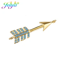 Juya DIY Couples Jewelry Components Gold/Rose Gold Cupid's Arrow Charm Connectors Accessories For Handmade Jewelry Making Juya DIY Couples Jewelry Components Gold/Rose Gold Cupid's Arrow Charm Connectors Accessories For Handmade Jewelry Making