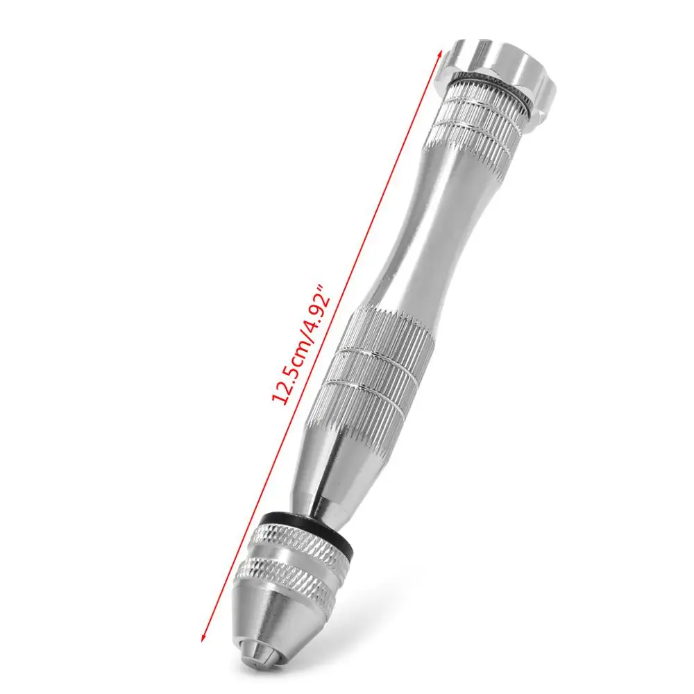 Точная ручная дрель Нескользящая ручка ручное сверление для буравчика DIY ювелирные аксессуары - Цвет: Hand drill