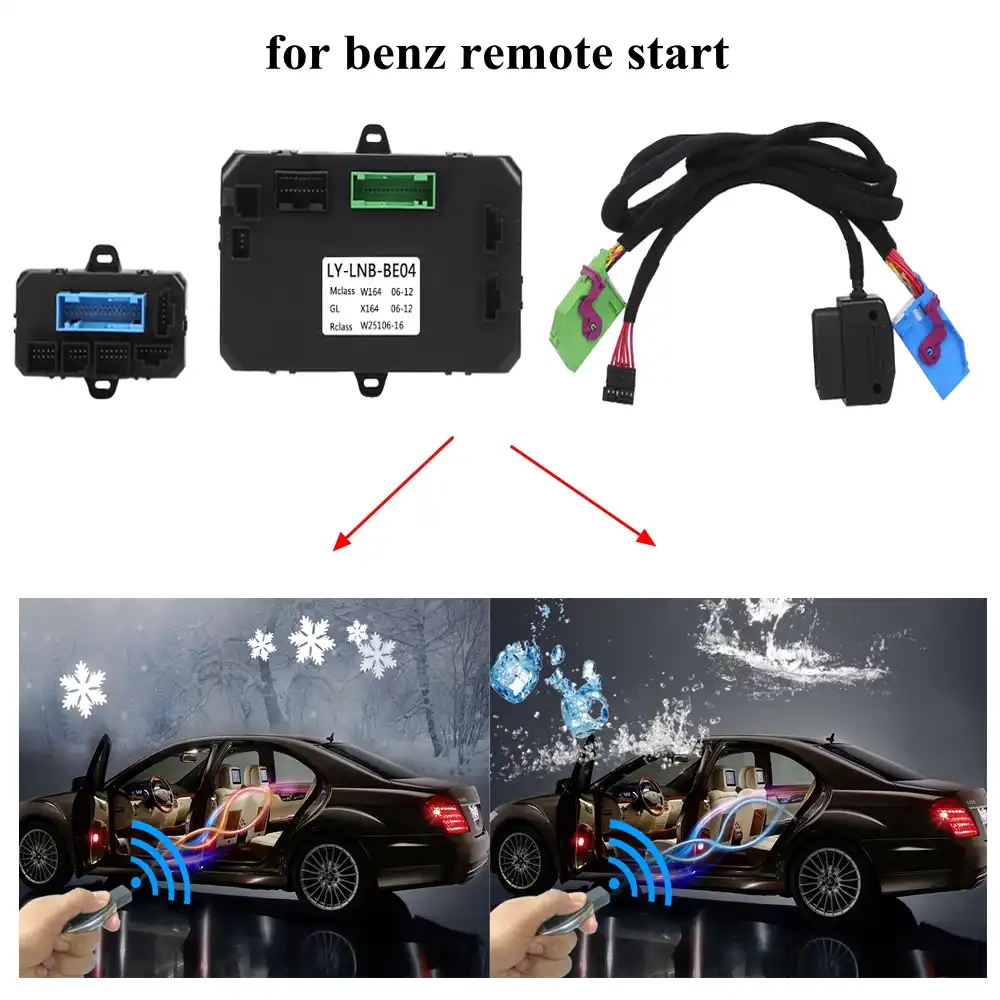 Plusobd Remote Car Starter Engine Remote Start Stop For Benz