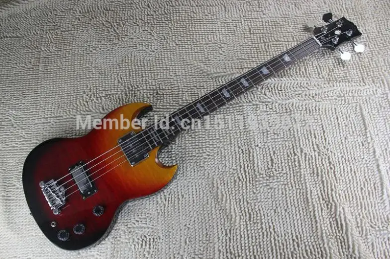 Free Shipping 2014 Newest SG Bass Guitar 4 Strings High